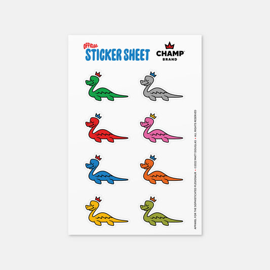 Champ Sticker Sheet