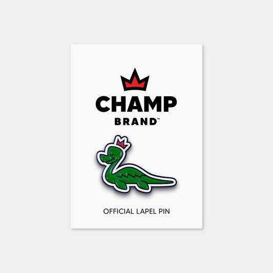 Champ Enamel Pin