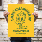 Lake Champlain Swim Team Screen Print
